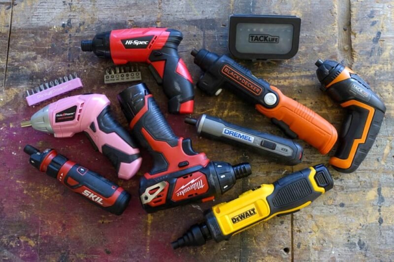 Cordless Electric Screwdriver—Compact & Powerful for Tight Spaces